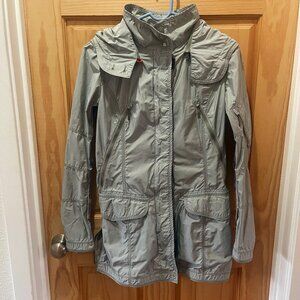 Parajumpers windbreaker in light blue/gray size Small